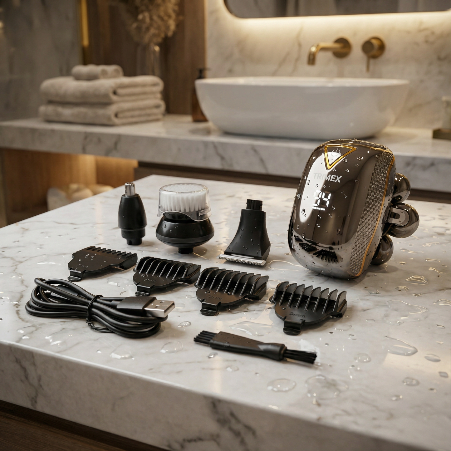 BALDEX™ לקרחת וזקן חלקים במיוחד