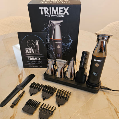 מכונת הגילוח של TRIMEX (ערכה מלאה)