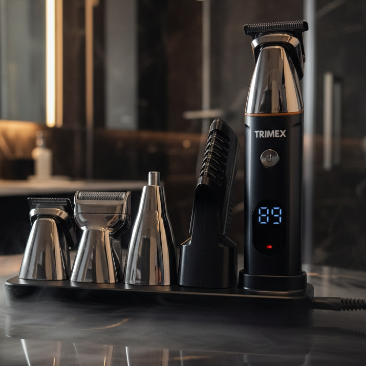 מכונת הגילוח של TRIMEX (ערכה מלאה)